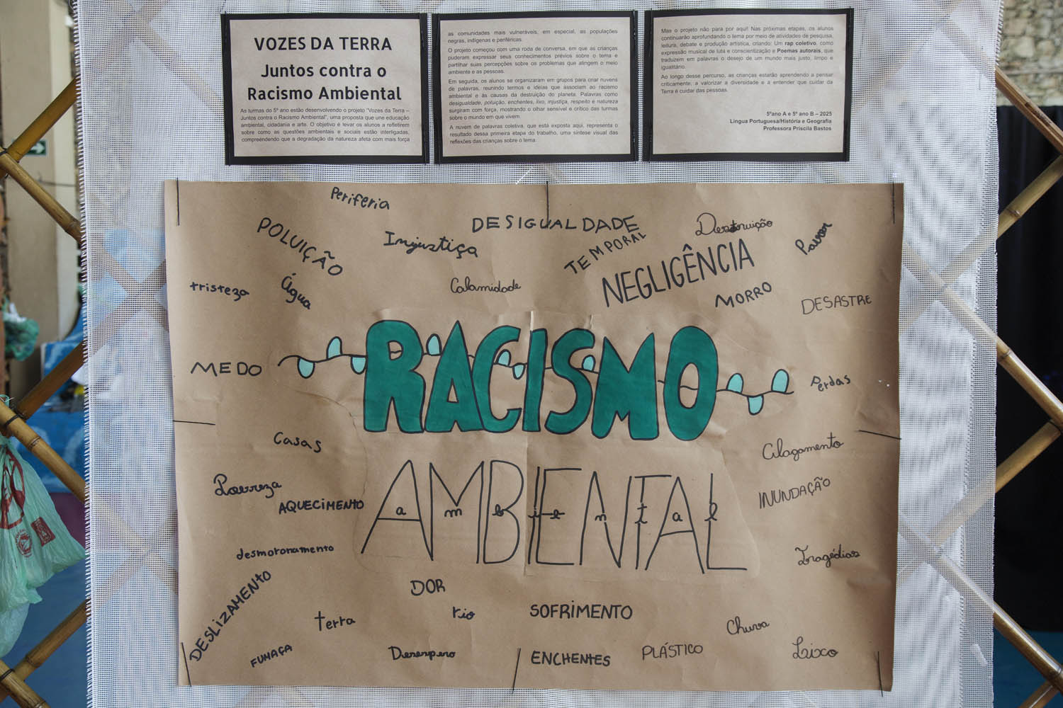 MOSTRA - Semana sobre Crise Climática na escola Edem. Mostra dos trabalhos dos alunos para pais e comunidade Edem.RJ, 25.10.2025foto: Eduardo Martino/ Andréa Testoni (Zuppa Filmes)