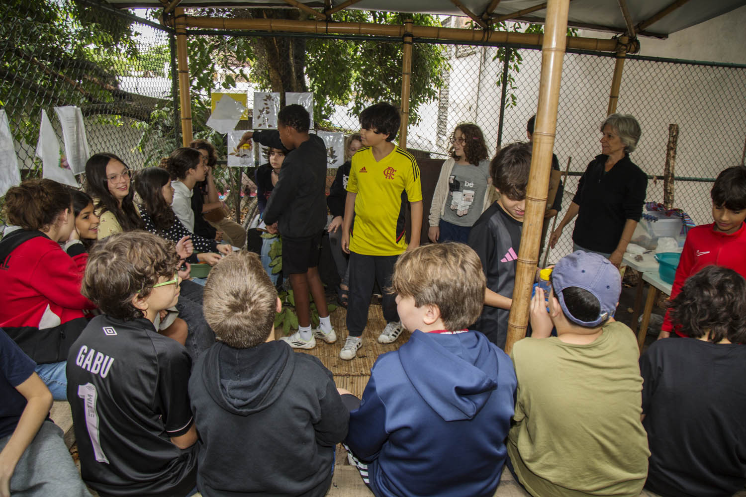 Semana sobre Crise Climática na escola Edem. 
RJ, 20.10.2025
foto: Andréa Testoni