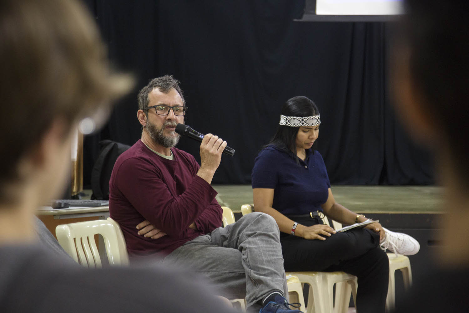 Semana sobre Crise Climática na escola Edem. 
Atividades com turmas da EI ao EM
RJ, 23.10.2025
foto: Eduardo Martino/ Andréa Testoni (Zuppa Filmes)