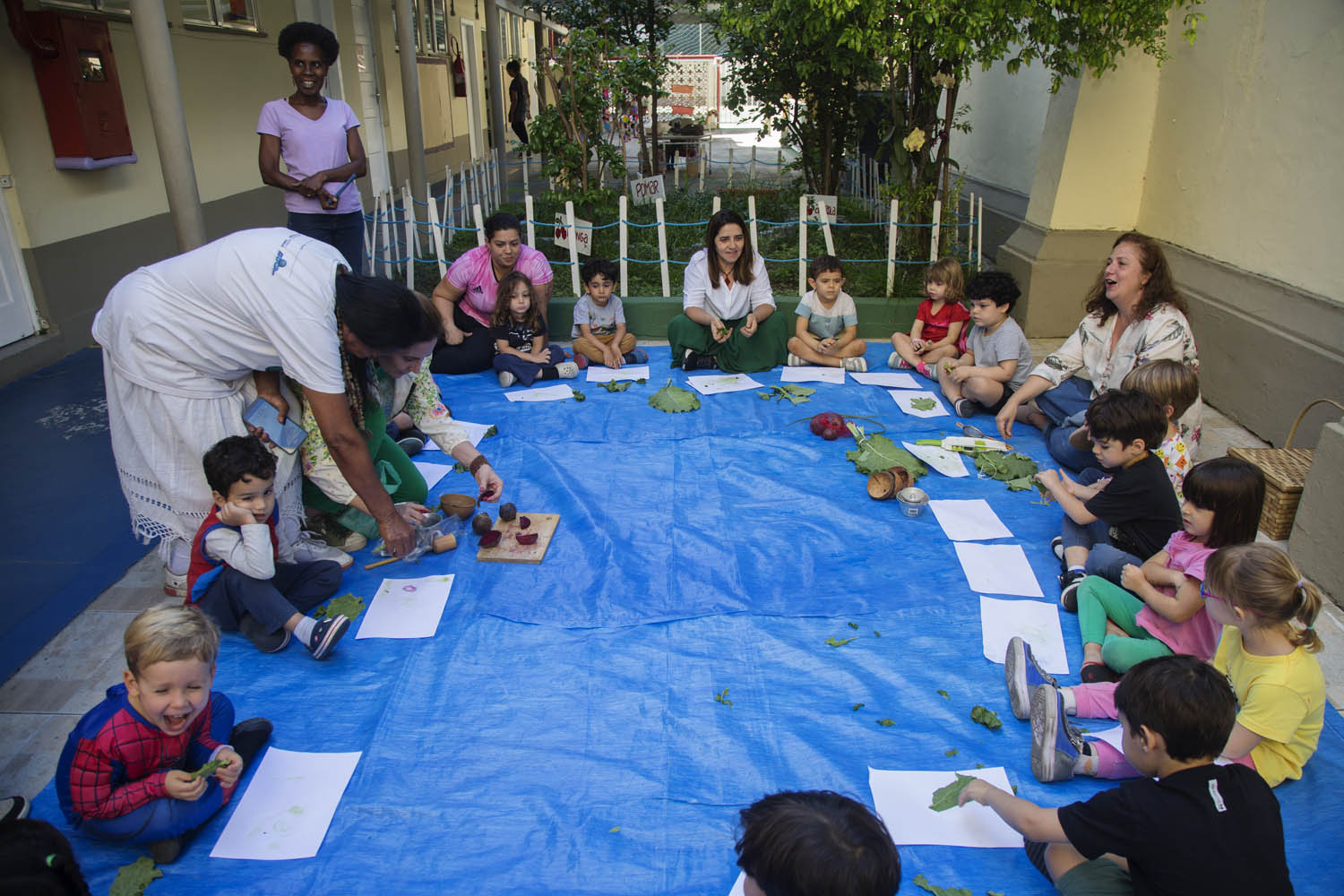 Semana sobre Crise Climática na escola Edem. 
Atividades com turmas do F1 e EI
RJ, 22.10.2025
foto: Andréa Testoni